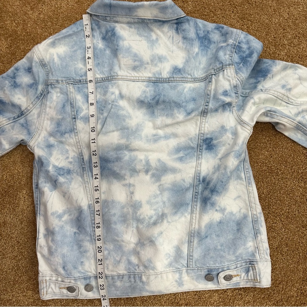 Levi's Ex Boyfriend Trucker Denim Jacket Size Small - Picture 5 of 11